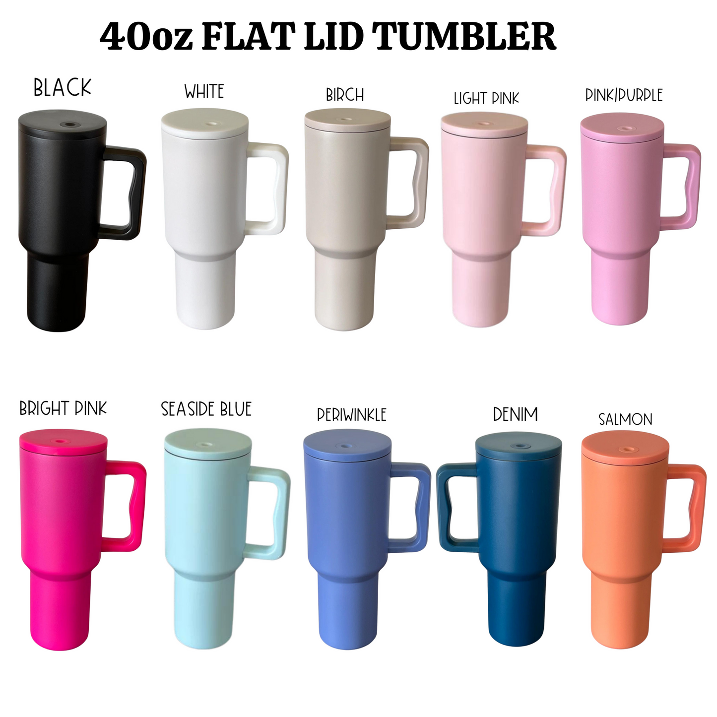 40oz Hidden Swear Word Tumbler With Handle - Mandala Tumbler - Cuss Word Tumbler - Laser Engraved Tumbler