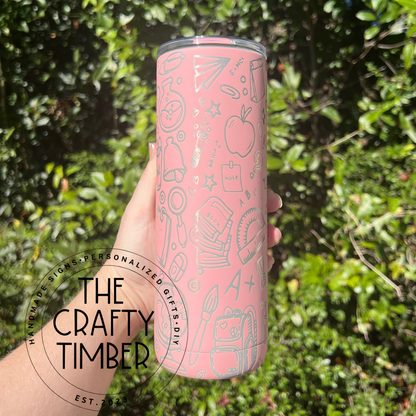 20oz Teacher Tumbler