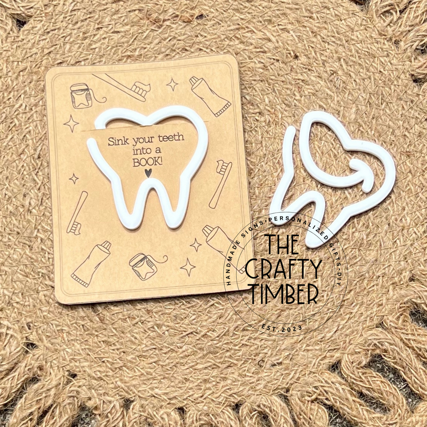 Tooth Bookmark/Paper Clip